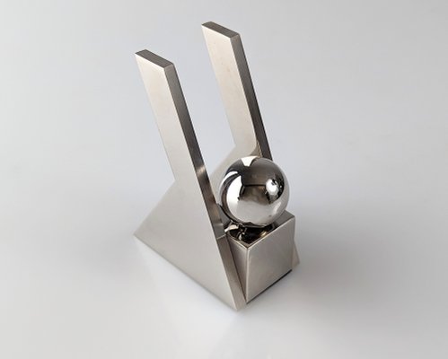 Damian Garrido Trofeo, Bridge Sculpture, 2000s, Metal & Nickel-JJT-1668978