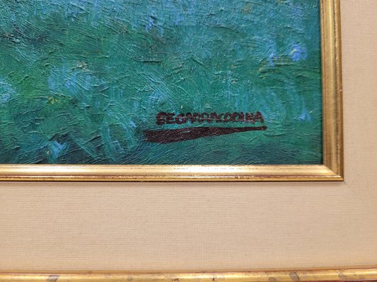 Damián Segarra Codina, Landscape, 20th Century, Oil on Canvas, Framed-NUC-1758817