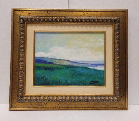 Damián Segarra Codina, Landscape, 20th Century, Oil on Canvas, Framed-NUC-1758817