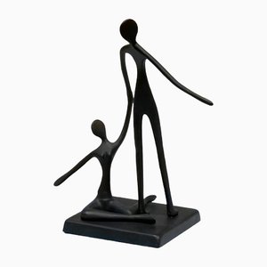 Dancing Figurines by Bodrul Khalique, Sweden, 1980s-QFD-1289846