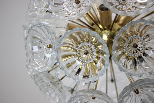 Dandelion Chandelier by Kamenický Šenov for Preciosa, 1970s-TZ-1057407