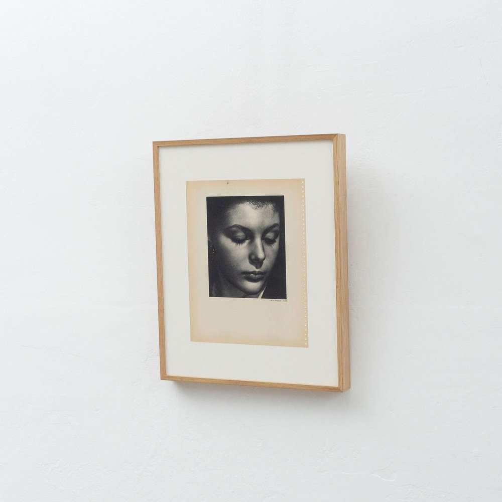 Daniel Masclet, Portrait, 1947, Photogravure, Framed