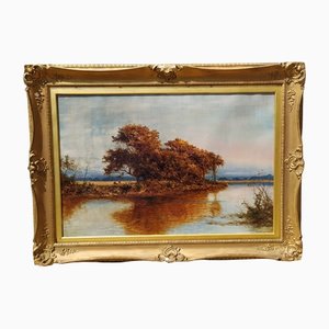 Daniel Sherrin, Painting, 1900s, Oil on Canvas, Framed-EI-1233715