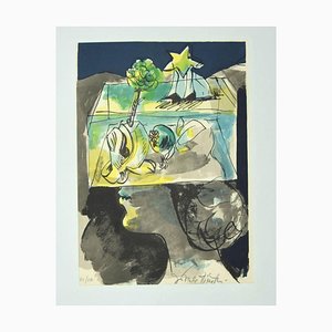 Daniele Dimitri - Vegetation - Original Lithograph - 1970s-ZCI-834613