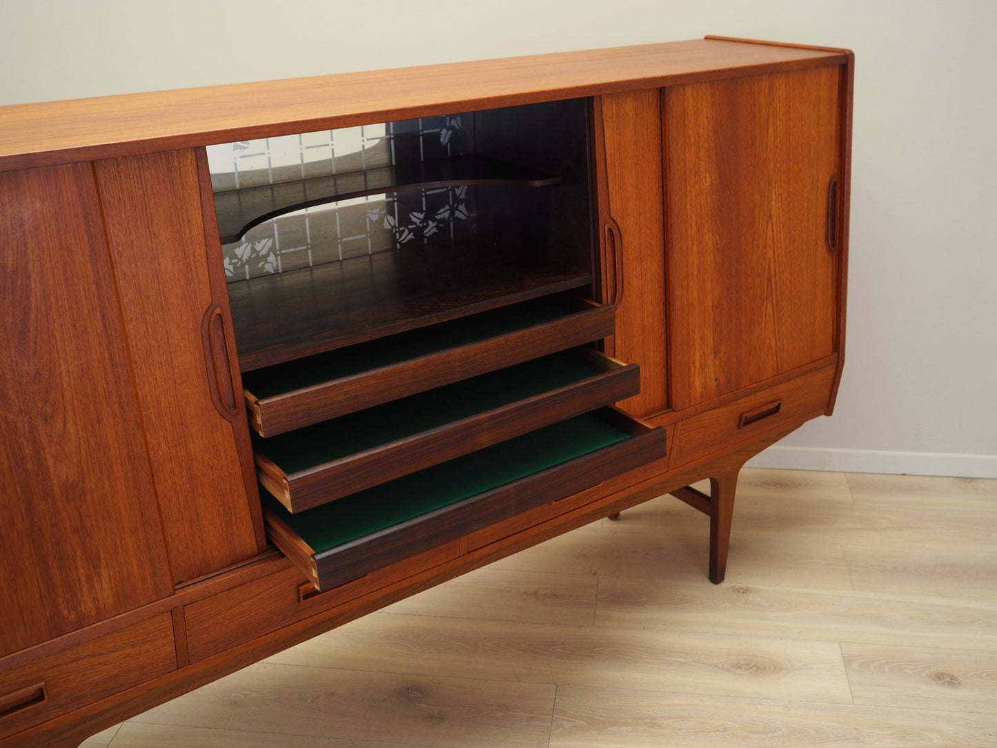 Danis Teak Highboard by Børge Seindal, 1960s