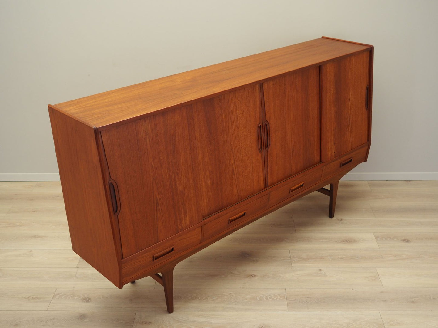 Danis Teak Highboard by Børge Seindal, 1960s