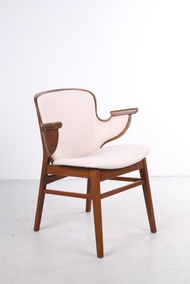 Danish 107 Shell Lounge Chair by Hans Olsen for Bramin, 1958-EZZ-878917