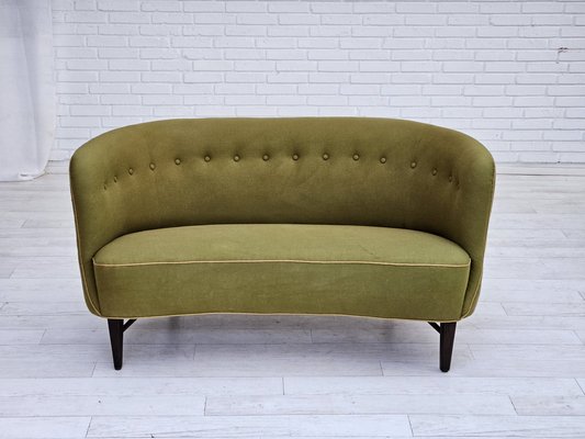 Danish 2 Seater Sofa in Oak, 1960s-TMW-1806914