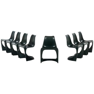 Danish A-Line 290 Dining or Outdoor Chairs by Steen Ostergaard for Cado, 1966, Set of 8-SC-783768