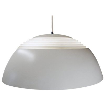 Danish AJ Royal White Pendant Lamp by Arne Jacobsen for Louis Poulsen, 1960s-DEK-1112498