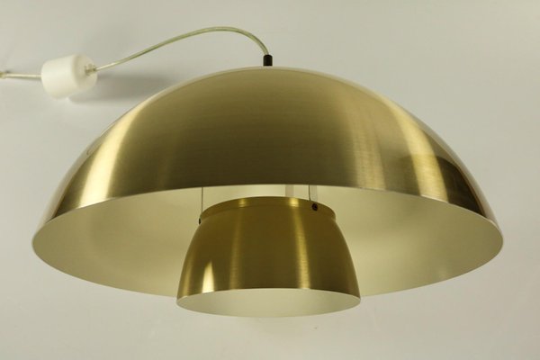 Danish Aluminium Olympus Ceiling Lamp from Lyfa, 1970s-FUP-845468