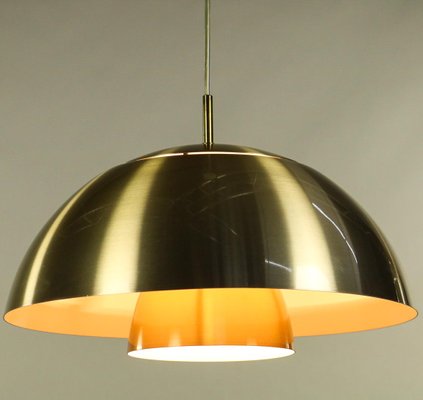 Danish Aluminium Olympus Ceiling Lamp from Lyfa, 1970s-FUP-845468