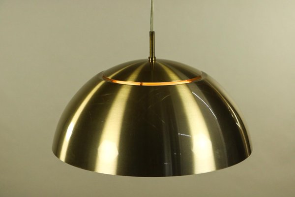 Danish Aluminium Olympus Ceiling Lamp from Lyfa, 1970s-FUP-845468