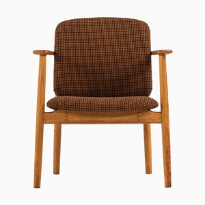 Danish Armchair by Børge Mogensen for Søborg Møbelfabrik, 1950s-SC-799520