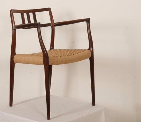 Danish Armchair in Hardwood by Niels Otto Møller-AX-1336776