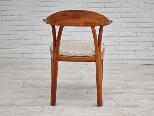 Danish Armchair in Teak & Wool, 1960s-TMW-1262384