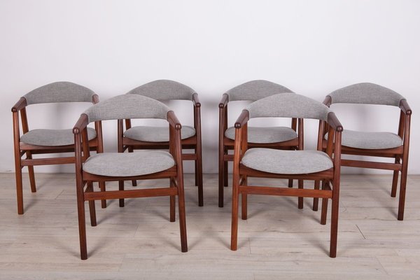 Danish Armchairs, 1960s, Set of 6-NIT-890483