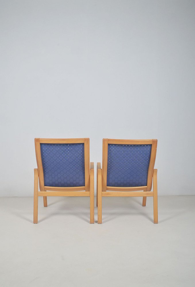 Danish Armchairs attributed to Finn Østergaard for Twig Furniture, 1970s, Set of 2