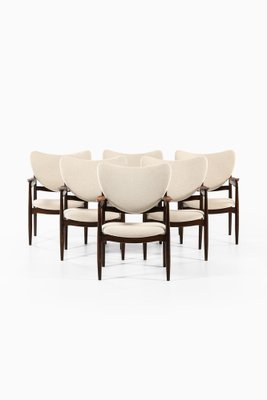 Danish Armchairs by Finn Juhl from Søren Willadsen Møbelfabrik, Set of 6-SC-1061126