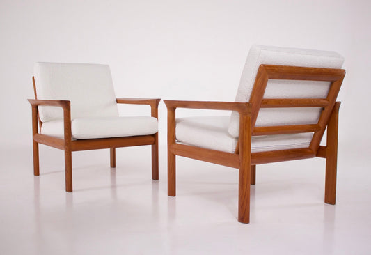 Danish Armchairs by Sven Ellekaer for Komfort, 1970s, Set of 2