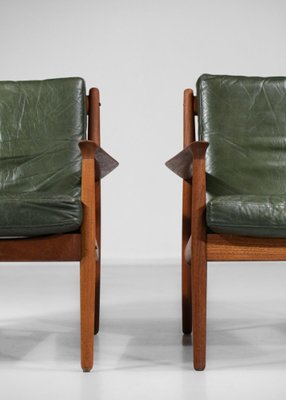 Danish Armchairs by Svend Age Eriksen, Set of 2-YU-1232139