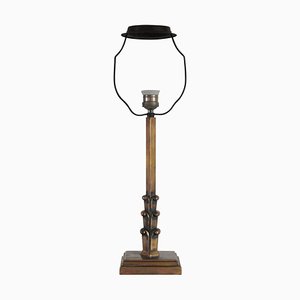 Danish Art Deco Brass Table Lamp, 1930s-HPQ-1445089