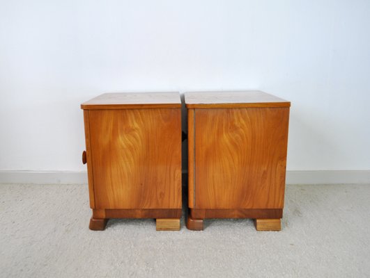 Danish Art Deco Nightstands or Cabinets, 1930s, Set of 2-HPQ-1177251