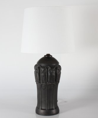 Danish Art Nouveau Table Lamp by L. Hjorth, 1890s-QQ-1725539