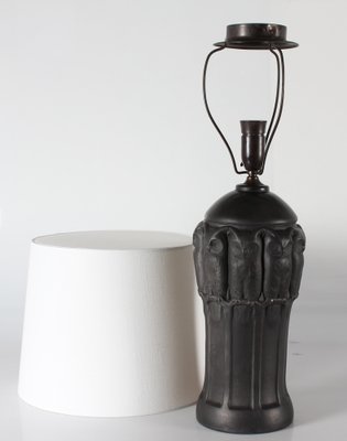 Danish Art Nouveau Table Lamp by L. Hjorth, 1890s-QQ-1725539