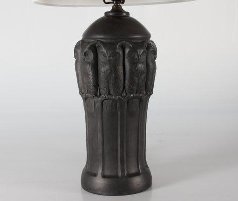 Danish Art Nouveau Table Lamp by L. Hjorth, 1890s-QQ-1725539