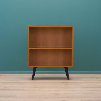 Danish Ash Bookcase from Domino Møbel, 1970s-VND-2018213