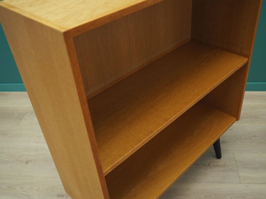 Danish Ash Bookcase from Domino Møbel, 1970s-VND-2018213