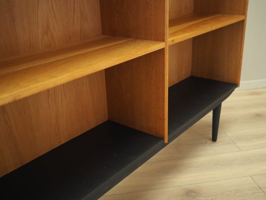 Danish Ash Bookcase from Lyby Møbler, 1970s-VND-2017365