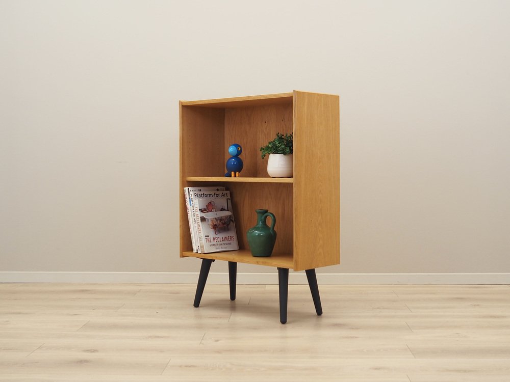 Danish Ash Bookcase from Lyby Møbler, 1970s