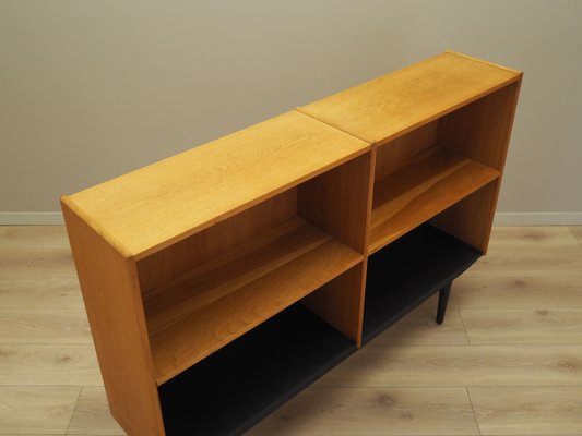 Danish Ash Bookcase from Lyby Møbler, 1970s-VND-2017365