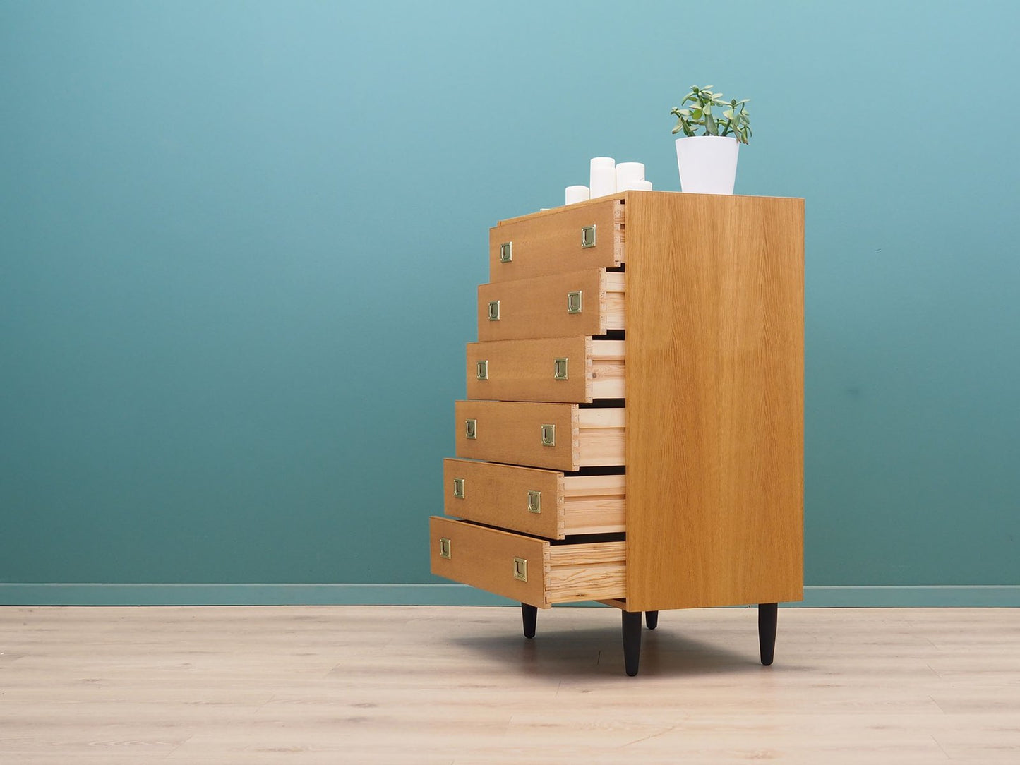 Danish Ash Chest of Drawers from Westergaard, 1970s