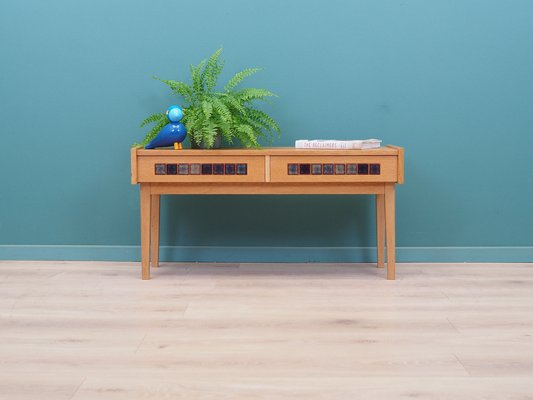 Danish Ash Console Table, 1970s-VND-1784104