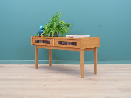 Danish Ash Console Table, 1970s-VND-1784104