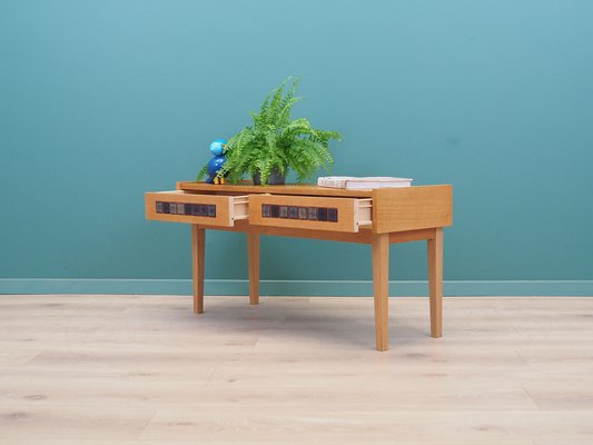 Danish Ash Console Table, 1970s-VND-1784104