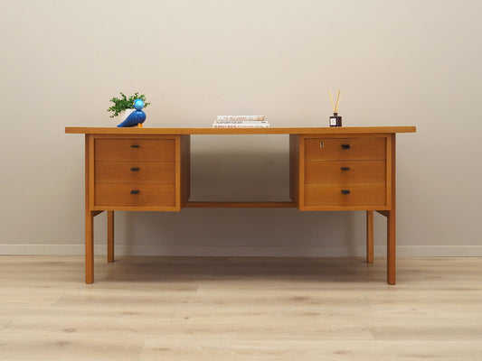 Danish Ash Desk by Svend Age Madsen, 1960s