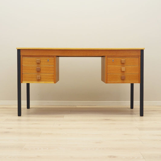 Danish Ash Desk from Domino Møbler, 1970s