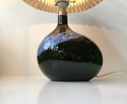 Danish Asymmetrical Table Lamp by Michael Bang for Holmegaard, 1970s-LCR-715118