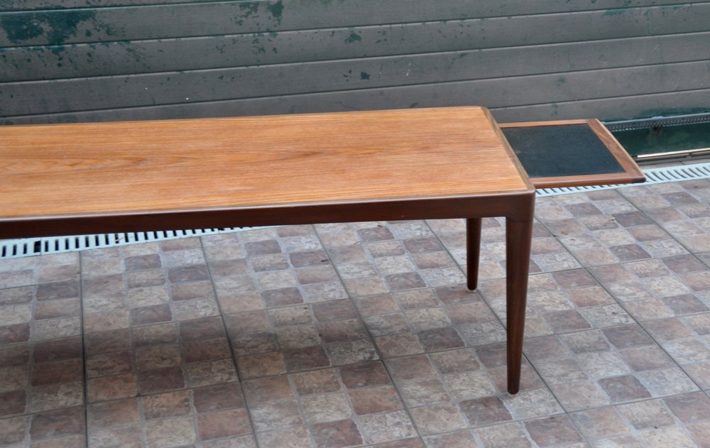 Danish Auxiliary Table with Removable Tray, 1960s