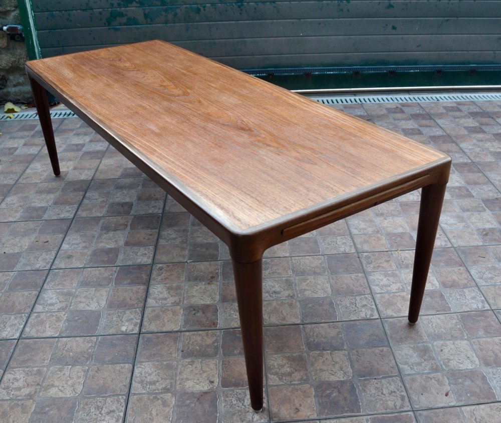 Danish Auxiliary Table with Removable Tray, 1960s