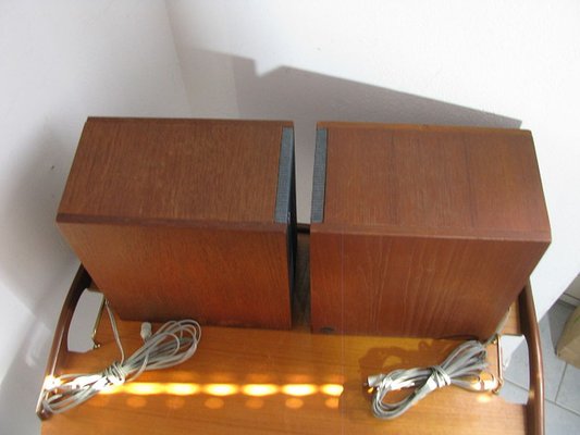 Danish B Modell Speakers from Bang & Olufsen, 1960s, Set of 2-SZW-1228777