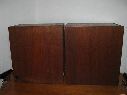 Danish B Modell Speakers from Bang & Olufsen, 1960s, Set of 2-SZW-1228777