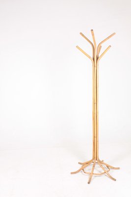 Danish Bamboo Coat Stand, 1950s-FK-875495