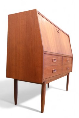 Danish Bar Cabinet in Teak with Slanted Fron, 1960s-BPJ-2024677