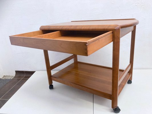 Danish Bar Wagon in Teak by Aksel Kjersgaard, 1960s-AET-1424407