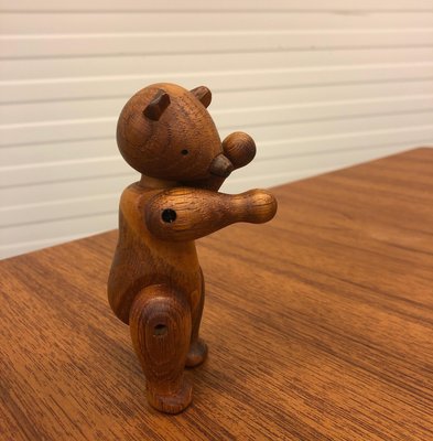 Danish Bear Figurine by Kay Bojesen, 1950s-DT-2026186